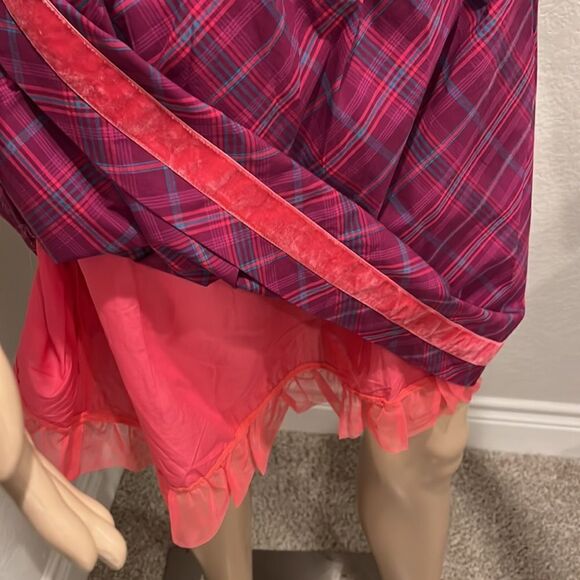 Matilda Jane plaid skirt fully lined - Picture 2 of 7